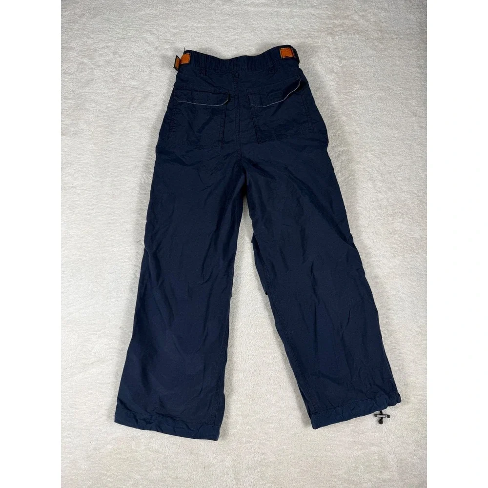 The Childrens Place Cargo Pants Kids‎ 6X/7 Navy Excellent Y2K Gorpcore Utility